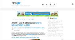 Desktop Screenshot of neoape.com